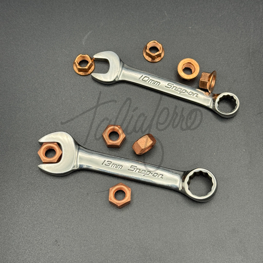 Exhaust Nuts M8 Locking