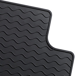 Mat Set Black Rubber 9-5