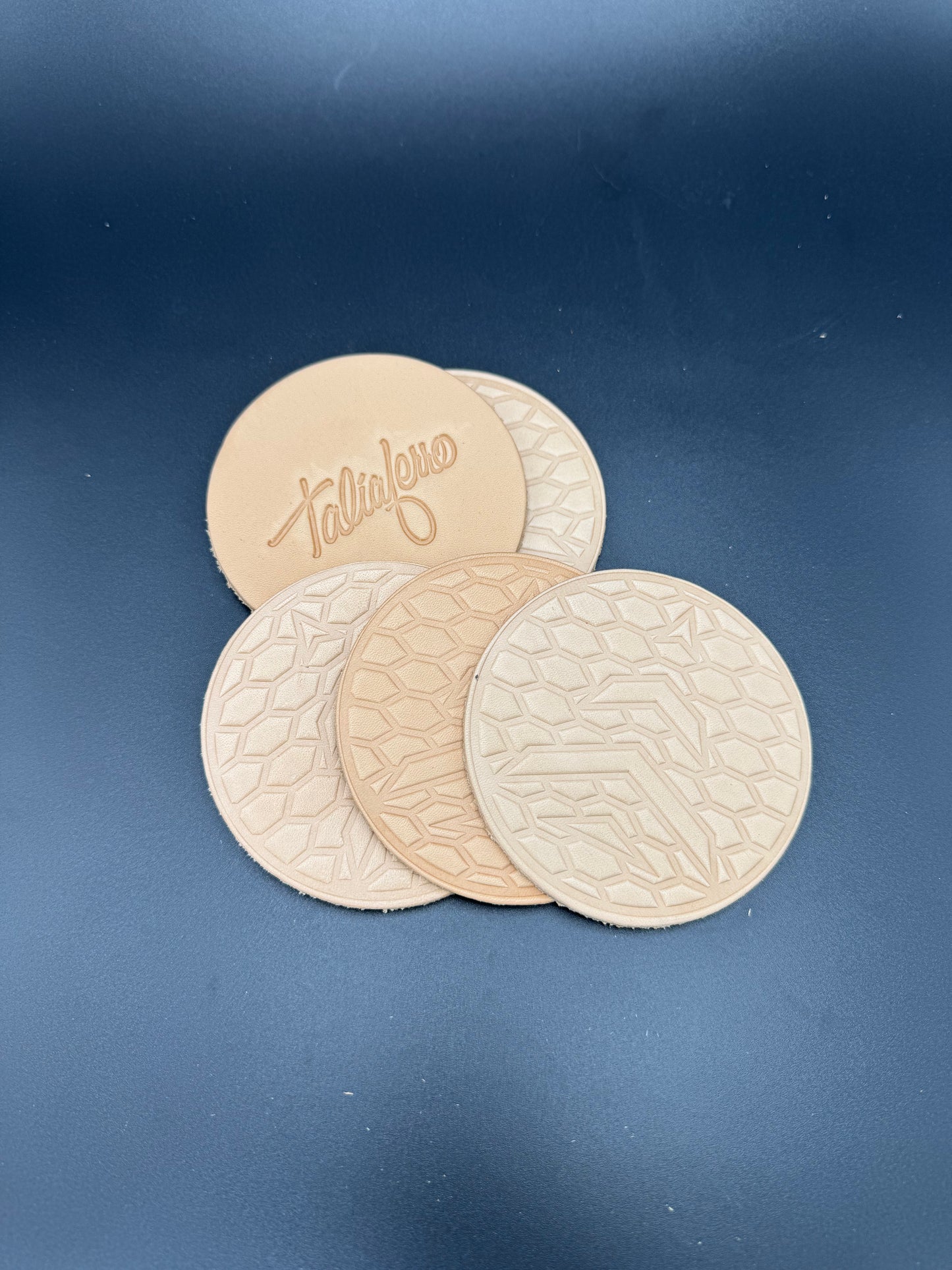 Leather Coasters (set of 4)
