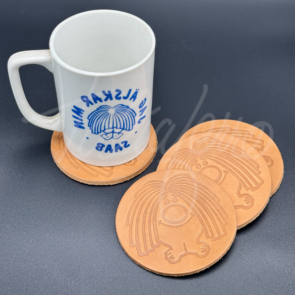 Leather Coasters (set of 4)