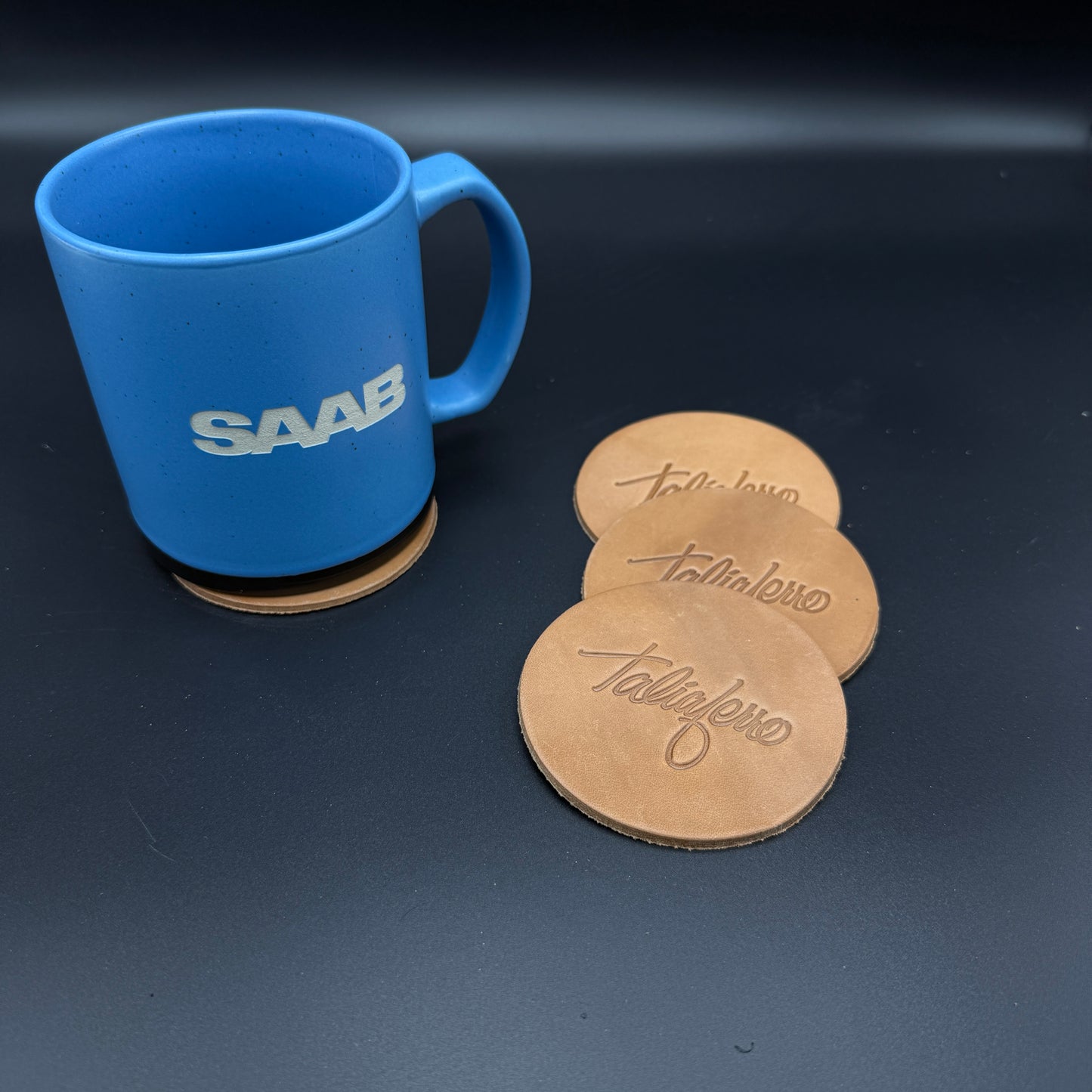 Leather Coasters (set of 4)