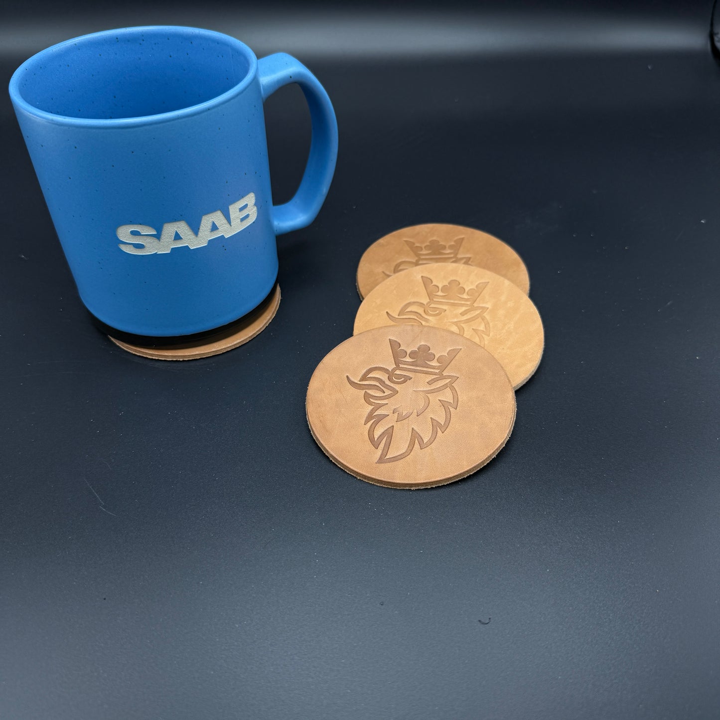Leather Coasters (set of 4)