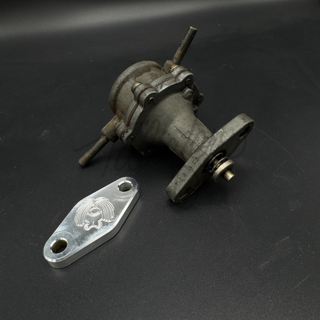 V4 Fuel Pump Blockoff Plate