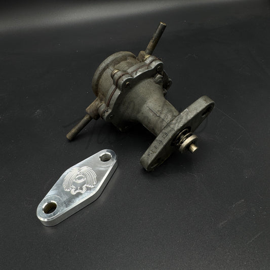 V4 Fuel Pump Blockoff Plate