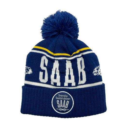 Knitted Saab Club of Sweden Hat